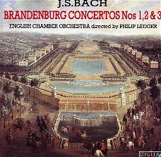 CD - BACH - Brandenburg Concertos nos. 1,2 & 3