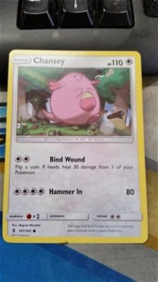 Chansey  101/145 common SM Guardians Rising
