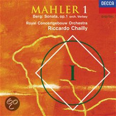 Alban Berg - Mahler: Symphony no 1    CD  (Nieuw)