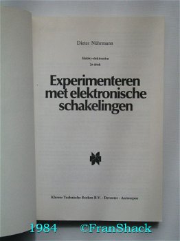 [1984] Experimenteren met elektronische schakelingen, Nührmann, Kluwer TB #2 - 2