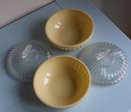 2 vintage bakjes - Afbeelding 3