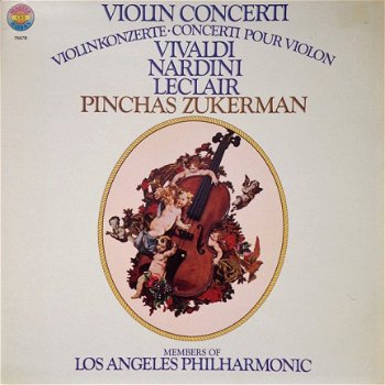 LP - Violin Concerti - Pinchas Zukerman - 0