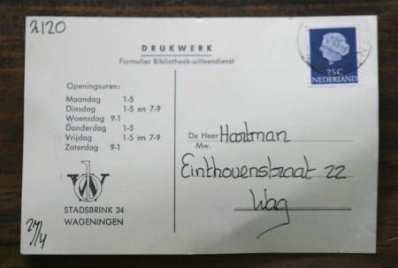 postzegel van Nederland - 25 cent (Hfl.) - 1