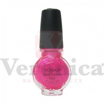 KONAD nagellak voor stempel ROZE 28, 11 ml - 1