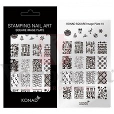 KONAD Square stempelplaat nagels 10