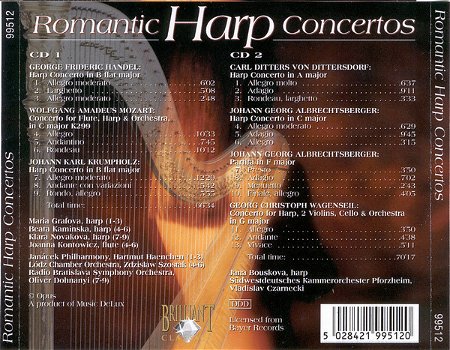 2CD - Romantic Harp Concertos - 1