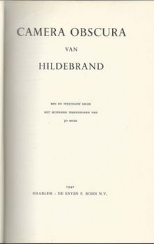 HILDEBRAND**CAMERA OBSCURA**MET HONDERD TEEKENINGEN JO SPIER - 3