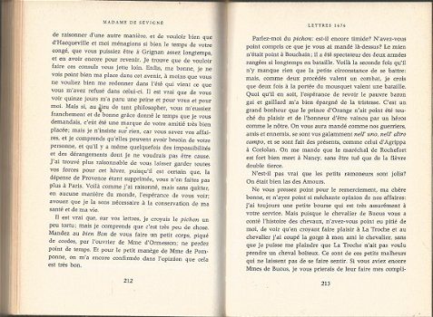 MADAME DE SEVIGNE**LETTRES.**CHOIX DE LETTRES, PREFACE, CHRONOLOGIE, HISTOIRE DES LETTRES, DICTIONNA - 4