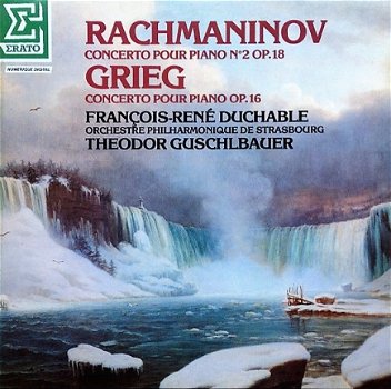 LP - Rachmaninov * Grieg - Francois-René Duchable, piano - 0