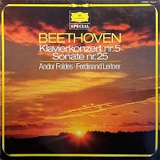 LP Beethoven - klavierkonzert nr.5, Sonate nr.25
