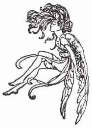 SALE NIEUW unmounted stempel Dreaming Fairy
