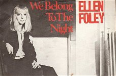 Ellen Foley - We Belong To The Night - Young Lust -vinylsingle met Fotohoes