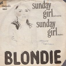 Blondie-	Sunday Girl  (English)	-Sunday Girl   (French) vinylisngle