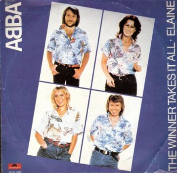 ABBA - The Winner Takes It All - vinylsingle met Fotohoes - 1