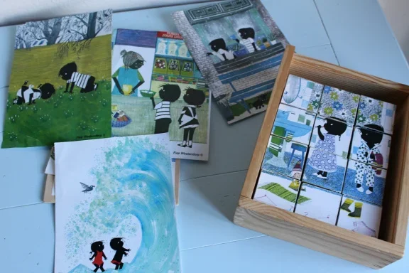 Jip en Janneke blokpuzzels - 2 stuks - nr. 1