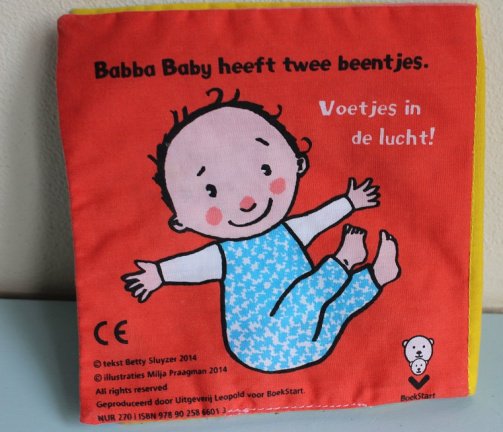 Babba Baby heeft een buikje - knisperboekje - Afbeelding 3