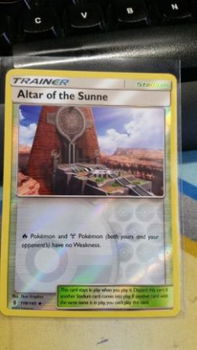 Altar of the Sunne 118/145 (reverse) SM Guardians Rising - 1