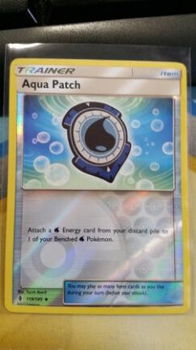 Aqua Patch 119/145 (reverse) SM Guardians Rising - 1