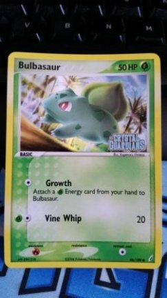 Bulbasaur 46/100 (reverse) Ex Crystal Guardians