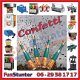 STREAMERS: Rolletjes heel dun confettipapier, GOEDKOOPSTE! - 6 - Thumbnail