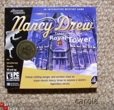 Nancy Drew Treasure in the Royal Tower Nieuw Geseald - 1