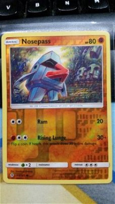 Nosepass  69/145 common (reverse) SM Guardians Rising