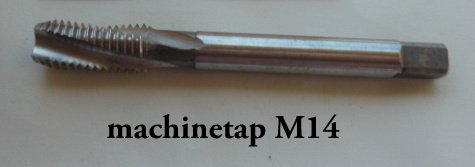 Metrische machine tappen en snijplaten. - Afbeelding 4