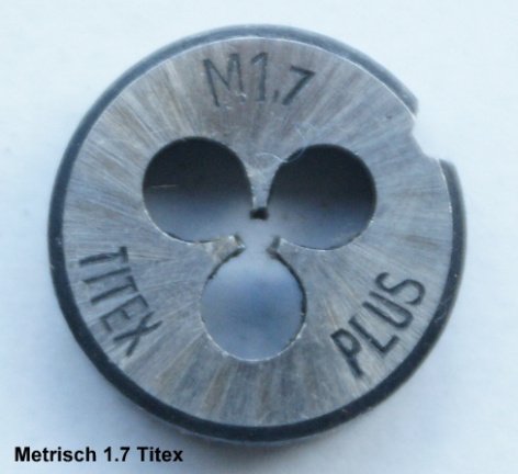 Metrische machine tappen en snijplaten. - Afbeelding 7