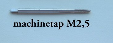 Machine tap M 2 - 5