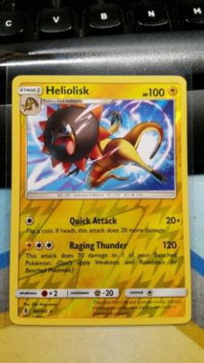 Heliolisk  44/145 Rare (reverse) SM Guardians Rising