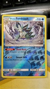 Alolan Sandshrew 19/145 common (reverse) SM Guardians Rising - 1