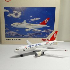 1:500 Herpa Wings Airbus A310 300 Turkish Airlines Herpa Wings Nr 500944 wit