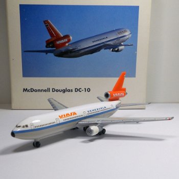 1:500 Herpa Wings Mc Donnel Douglas DC 10 Viasa Herpa Wings Nr 500074 - 1