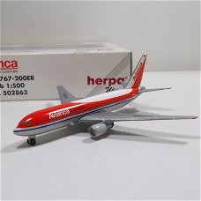 1:500 Herpa Wings Boeing 767 200 ER Avianca