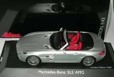1:43 Schuco 07457 Mercedes SLS AMG Roadster silver 2012