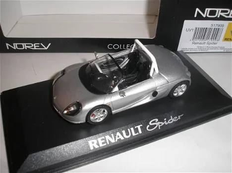 1:43 Norev 517909 Renault Spider silver - 1