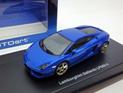 1:43 AUTOart 54619 Lamborghini Gallardo LP560-4 blauw - 0