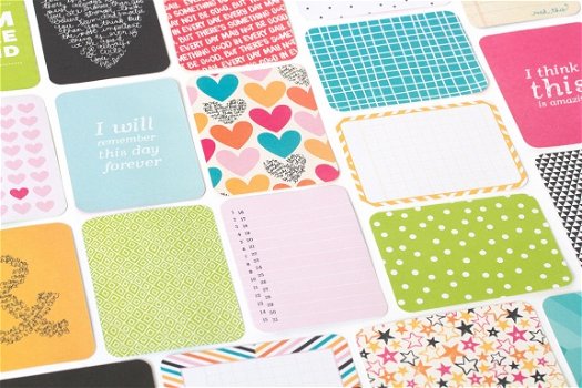 NIEUW PROJECT LIFE Journal Cards Kiwi Collection Set 1.2 - 8
