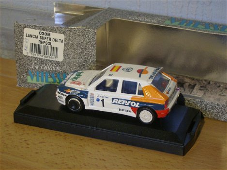 1:43 oude Vitesse Lancia Super Delta Repsol Rally art.030B Monte Carlo 1993 Sainz/Moya Totip - 1