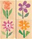 SALE NIEUW Set van 4 houten stempels Fabric Flowers van Hero Arts - 1 - Thumbnail