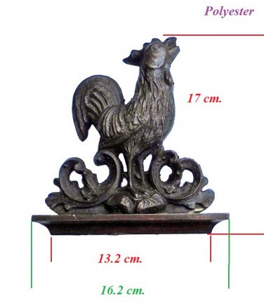=== Haan ornament regulateur = gebruikt === 33867 - Afbeelding 2