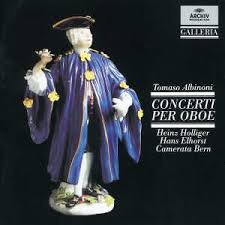 Heinz Holliger - Albinoni: Concerti per Oboe / Holliger, Elhorst  CD (Nieuw)
