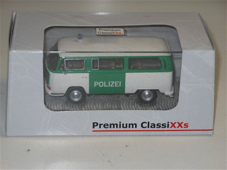 1:43 Premium Classixx VolksWagen VW Bus T2b politie - 2