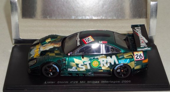 1:43 Spark S0637 Lister Storm Interlagos 2006 Capuava Racing #26 - 3