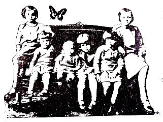 SALE NIEUW GROTE ez stempel Vintage 3 Family Photo van Stampingback. - 1