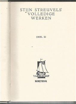 STIJN STREUVELS**VOLLEDIGE WERKEN**1.DORPSGEHEIMEN BOEK I + DORPSGEHEIMEN DEEL II **.TEXTUUR MINNEN - 3