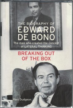 EDWARD DE BONO**THE BIOGRAPHY OF EDWARD DE BONO *HARDCOVER**PLASTIFIED** - 1