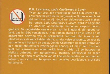 D. H. LAWRENCE**LADY CHATTERLEY'S LOVER**HARDCOVER PAPERVIEW - 2