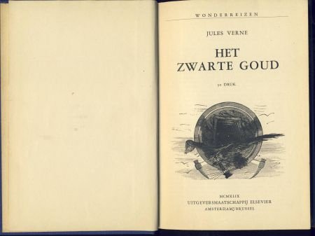 JULES VERNE**HET ZWARTE GOUD**BLAUWE ELSEVIER* - 2