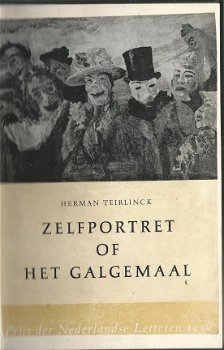 HERMAN TEIRLINCK*ZELFPORTRET OF HET GALGEMAAL**A.MANTEAU**ZWARTE HARDCO + GOUDOPDRUK.**VER - 4